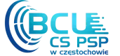 Strona internetowa dla BCU przy CS PSP w Częstochowie
